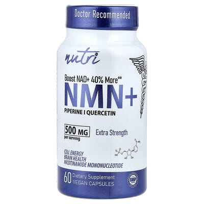 NMN+, 60 веганских капсул
