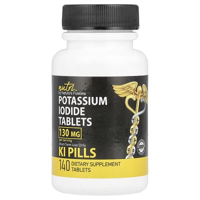 Nutri таблетки йодида калия, 140 штук (65 mg per Tablet)