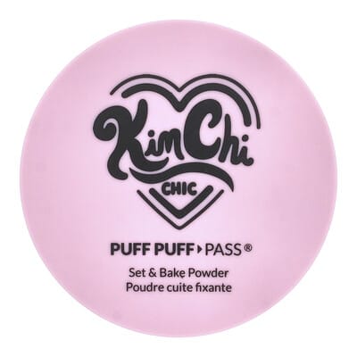 Пудра KimChi Chic Beauty Puff Puff Pass®, Set & Bake Powder, PPP01 Ivory + Hint of Lavender = Ivander, 24 г