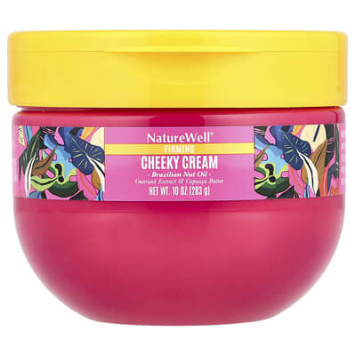 Cheeky Cream, Brazilian Nut Oil, 10 oz (283 g)