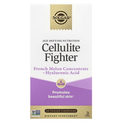 Solgar Age-Defying Nutrition, борьба с целлюлитом, 30 веганских капсул