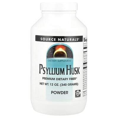 Psyllium Husk Powder, 12 oz (340 g)