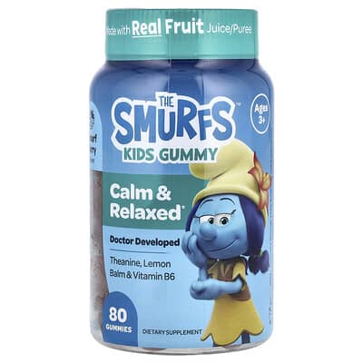 Kids Gummy, Calm & Relaxed, Ages 3+, Cherry, 80 Gummies