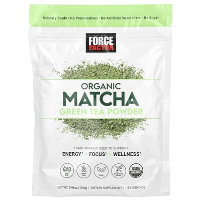 Органический порошок чая матча, 5.96 oz (169 g)
