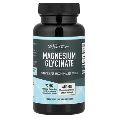 Магний глицинат, 120 капсул (36 mg на капсулу)