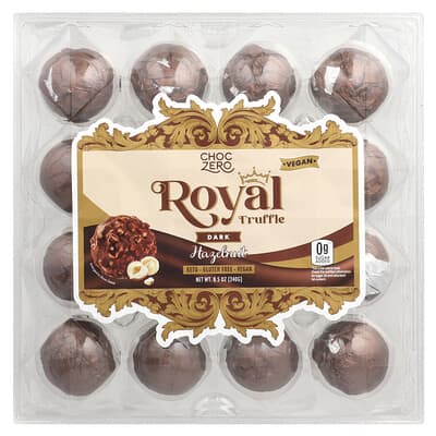 Шоколад Royal Truffle, Dark, Hazelnut, 8.5 oz (240 g)