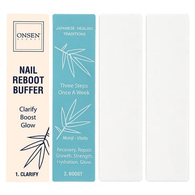 Сменные диски для маникюра Onsen Secret Nail Reboot Eco-Pads, 4 шт.