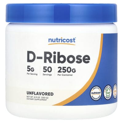 D-Ribose, Unflavored , 8.9 oz (250 g)