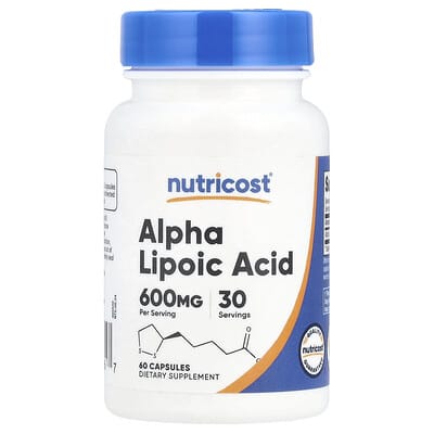 Alpha Lipoic Acid, 60 Capsules (300 mg per Capsule)