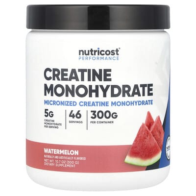 Креатин Nutricist Performance, Creatine Monohydrate, Watermelon, 10.7 oz (300 g)