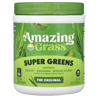 Суперфуд Amazing Grass Super Greens, 8.5 oz (240 g)