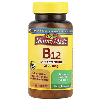Nature Made Vitamin B12 60 таблеток