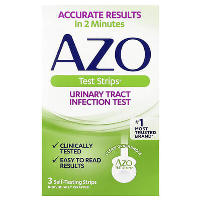 Test Strips, Urinary Tract Infection Test, 3 Testing Strips