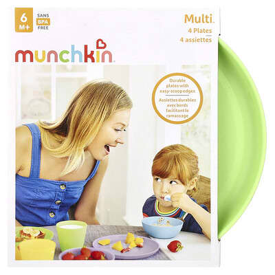 Тарелки Multi™, 6 месяцев+, 4 шт