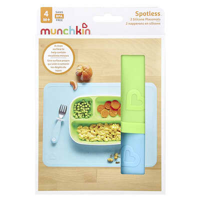 Munchkin поддетки из силикона Spotless™, 2 шт