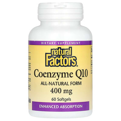 Coenzyme Q10, 400 mg, 60 Softgels