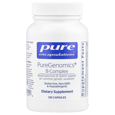 PureGenomics® B-Complex , 120 Capsules