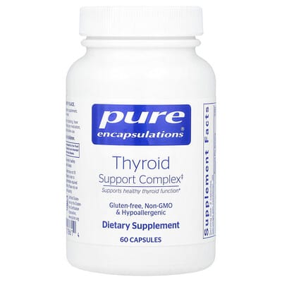 Pure Encapsulations Thyroid Support Complex, 60 капсул