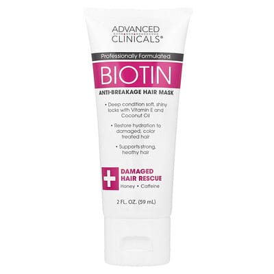 Biotin, Anti-Breakage Hair Mask , 2 fl oz (59 ml)