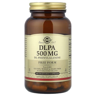 DLPA, 500 mg, 100 Vegetable Capsules
