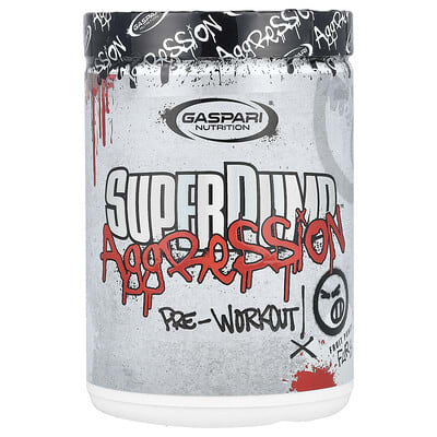 Предтренировочный комплекс SuperPump Aggression™ Fruit Punch Fury, 360 g