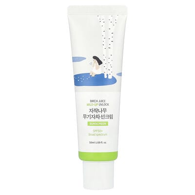Birch Juice Mild-Up UVLock Sunscreen, SPF 50+, 1.69 fl oz (50 ml)