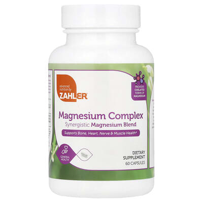 Zahler Magnesium Complex, 60 капсул