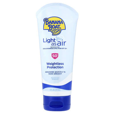 Солнцезащитный лосьон Light As Air, SPF 50+, 6 fl oz (177 ml)