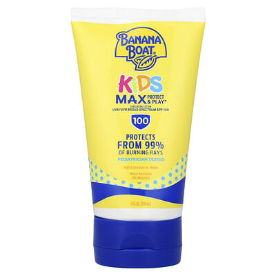 Kids, Max Protect & Play™, Sunscreen Lotion, SPF 100, 4 fl oz (118 ml)