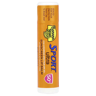 Солнцезащитный бальзам для губ Sport™ Ultra, SPF 50+, 2 шт, 0.15 oz (4.25 g) каждый