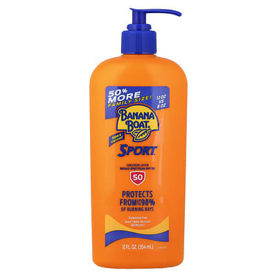 Sport™, Sunscreen Lotion, SPF 50+, 12 fl oz (354 ml)