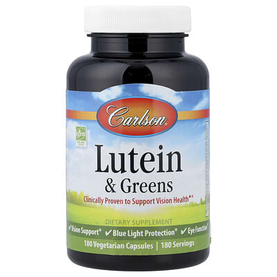 Lutein & Greens, 180 Vegetarian Capsules