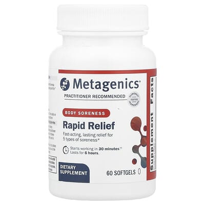Rapid Relief, Body Soreness, 60 Softgels