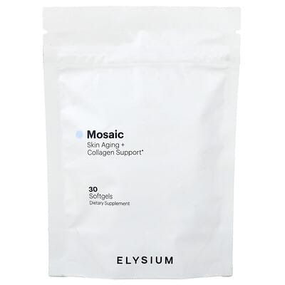 Mosaic, Skin Aging + Collagen Support, 30 Softgels