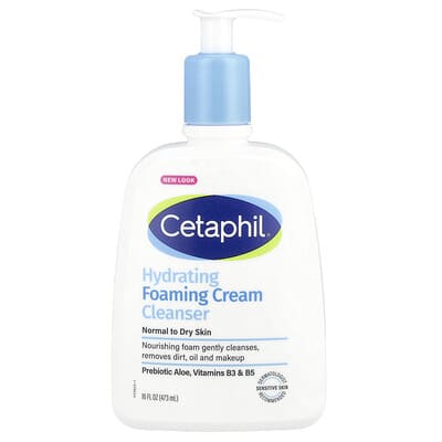 Hydrating Foaming Cream Cleanser, 16 fl oz (473 ml)