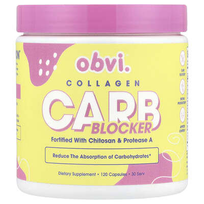 Obvi Collagen Carb Blocker 120 капсул
