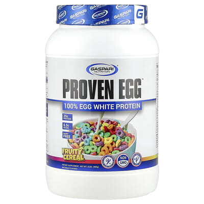 Proven Egg™, 100% яичный белок, Fruity Cereal, 2 lbs (900 g)
