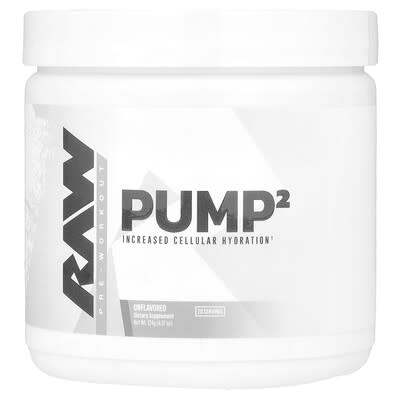 Предтренировочная добавка Raw Nutrition Pump 2 Unflavored 4.37 oz (124 g)