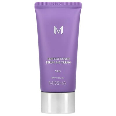 Perfect Cover Serum B.B Cream, No. 23 Natural Beige, 1.18 fl oz (35 ml)