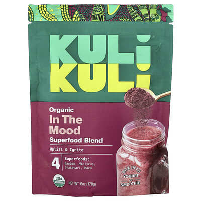 Смесь суперфудов Organic Superfood Blend, In the Mood, 6 oz (170 g)