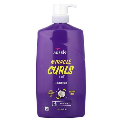 Miracle Curls, Conditioner With Coconut Oil, 26.2 fl oz (778 ml)