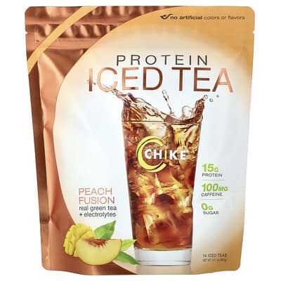 Protein Iced Tea, Peach Fusion, 10.1 oz (287 g)