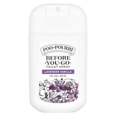 Before-You-Go® Toilet Spray, Lavender Vanilla, 1 fl oz (30 ml)