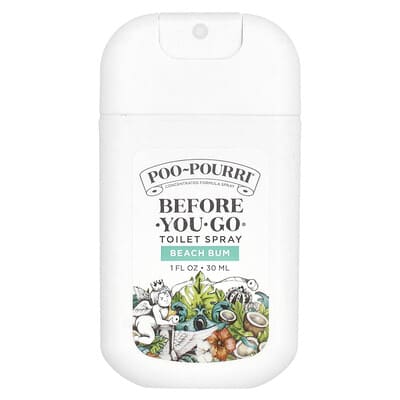 Before-You-Go® Toilet Spray, Beach Bum, 1 fl oz (30 ml