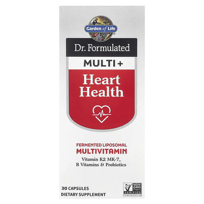 Dr. Formulated Multi+, Heart Health, 30 Capsules