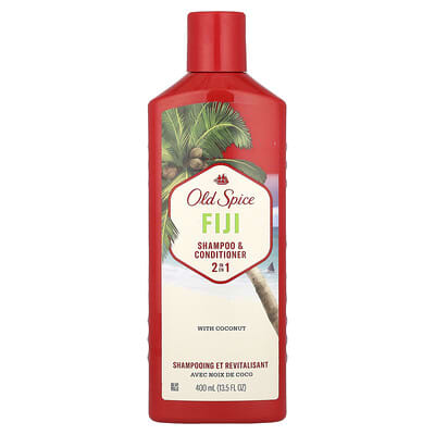 2 in 1 Shampoo & Conditioner, Fiji with Coconut, 13.5 fl oz (400 ml)