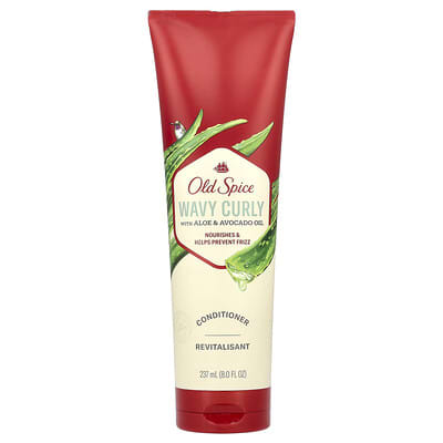 Кондиционер для волос Wavy Curly с алоэ и маслом авокадо, 8 fl oz (237 ml)