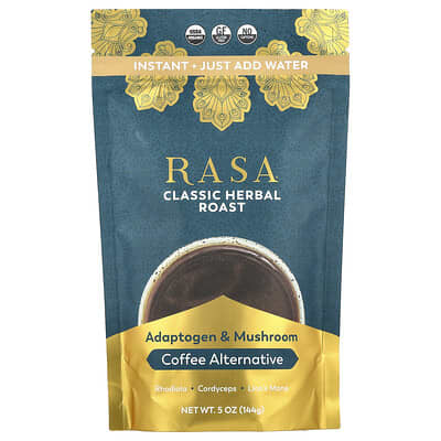 Кофе-альтернатива Adaptogen & Mushroom, Instant, Classic Herbal Roast, 5 oz (144 g)