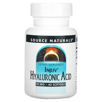 Injuv® Hyaluronic Acid, 70 mg, 60 Softgels