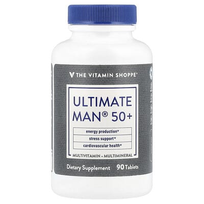 Ultimate Man® 50+, Multivitamin & Multimineral, 90 Tablets
